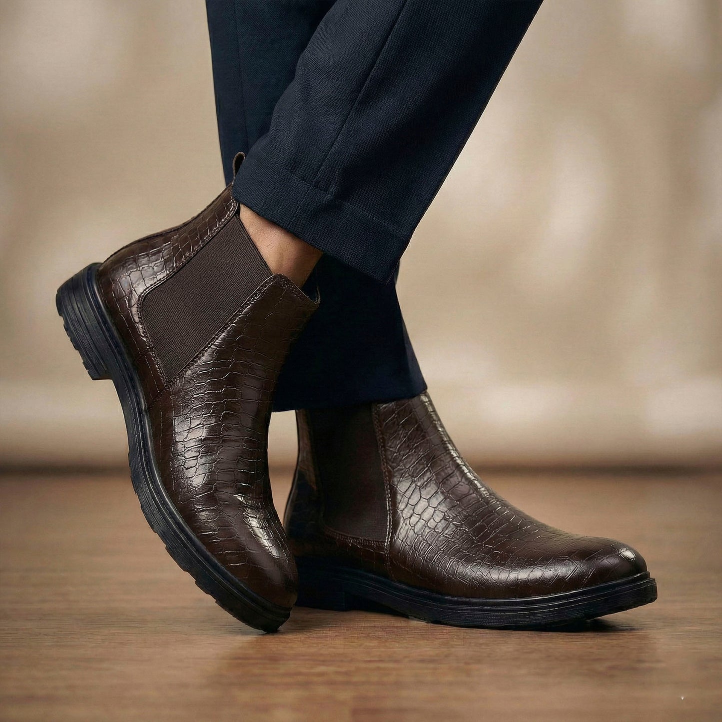 Formal & Casual Chelsea Boots for Men – Sleek Modern Design