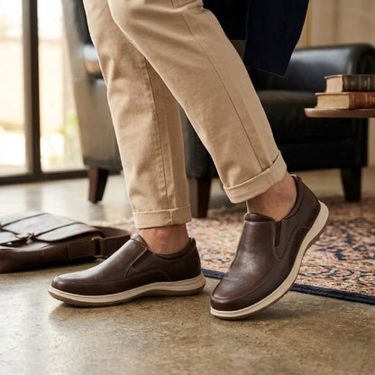 Men’s Casual Slip-On Shoes – Durable Comfort for Office & Walking