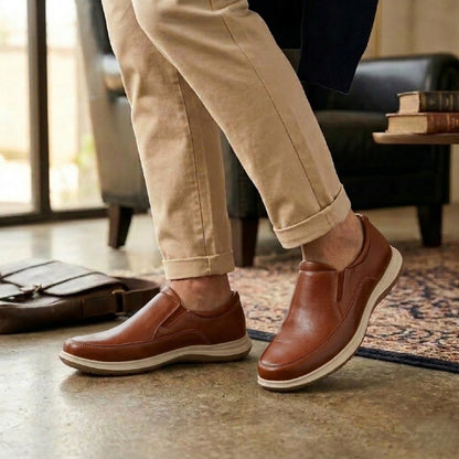 Men’s Casual Slip-On Shoes – Durable Comfort for Office & Walking