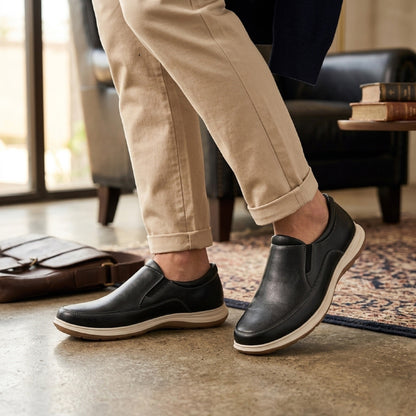 Men’s Casual Slip-On Shoes – Durable Comfort for Office & Walking