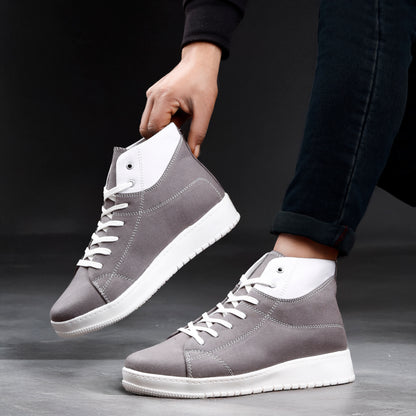 BXXY Modern High Top Sneakers for Men Comfortable Everyday Wear