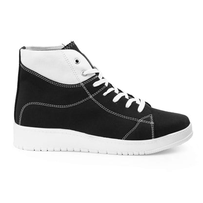BXXY Mens Canvas High Top Sneakers Lightweight & Stylish