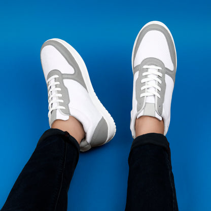 Men's 3-Inch Height Increase Sneakers with Hidden Heels