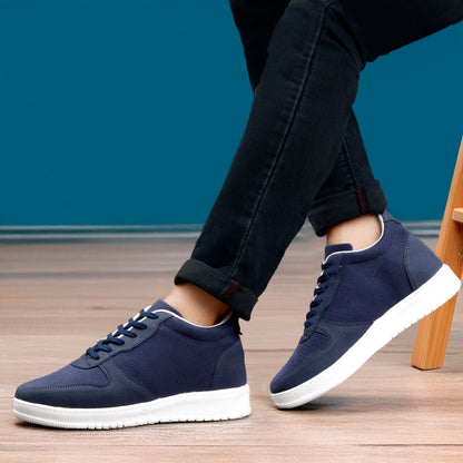 Men's 3-Inch Height Increase Sneakers with Hidden Heels