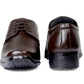Men/s Formal Derby Faux Upper Office Wear Lace Up Black Shoes