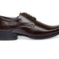 Men/s Formal Derby Faux Upper Office Wear Lace Up Black Shoes