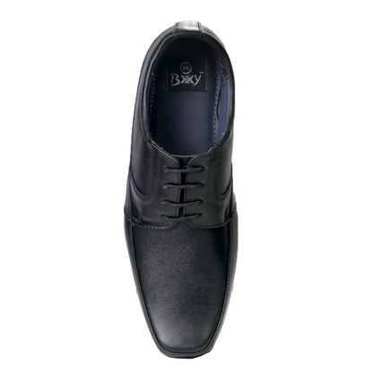 BXXY 9 cm (3 Inch) Hidden Height Increasing Elevator Lace-Up Formal Shoes for Men