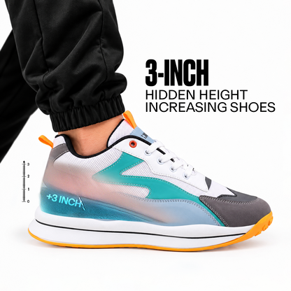 Casual Sports Lace-Up Shoes  - 3-Inch (7.62CM)