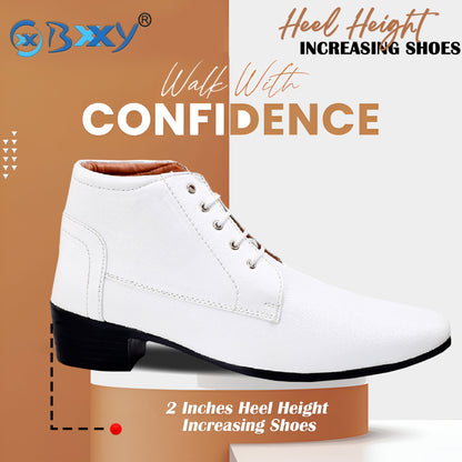 Bxxy Elevator Derby Formal Wear Boots For Men