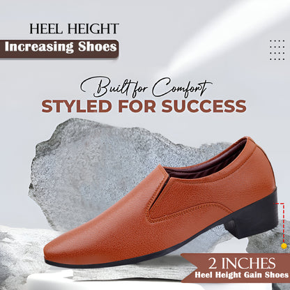 Bxxy Men’s Slip-On Elevator Formal Shoes