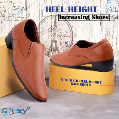 Bxxy Men’s Slip-On Elevator Formal Shoes