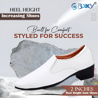 Bxxy Men’s Slip-On Elevator Formal Shoes