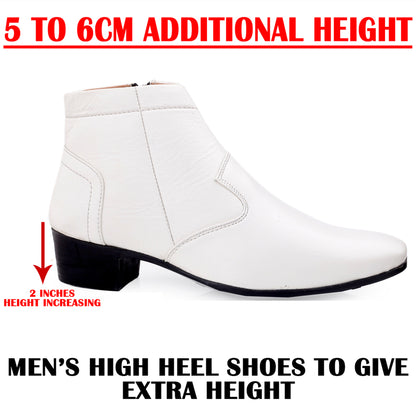 Bxxy Classic Formal Zipper Boots for Men