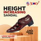 Bxxy Men's Height Increasing Casual Roman Stylish Sandals