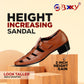Bxxy Men's Height Increasing Casual Roman Stylish Sandals