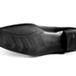 Men/s Height Increasing Faux Upper Formal Derby Black Lace-Up Shoes