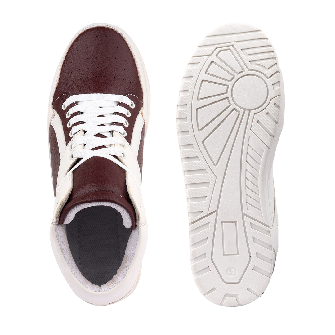 BXXY 9 CM Hidden Height Increasing Sneakers for Men - Brown