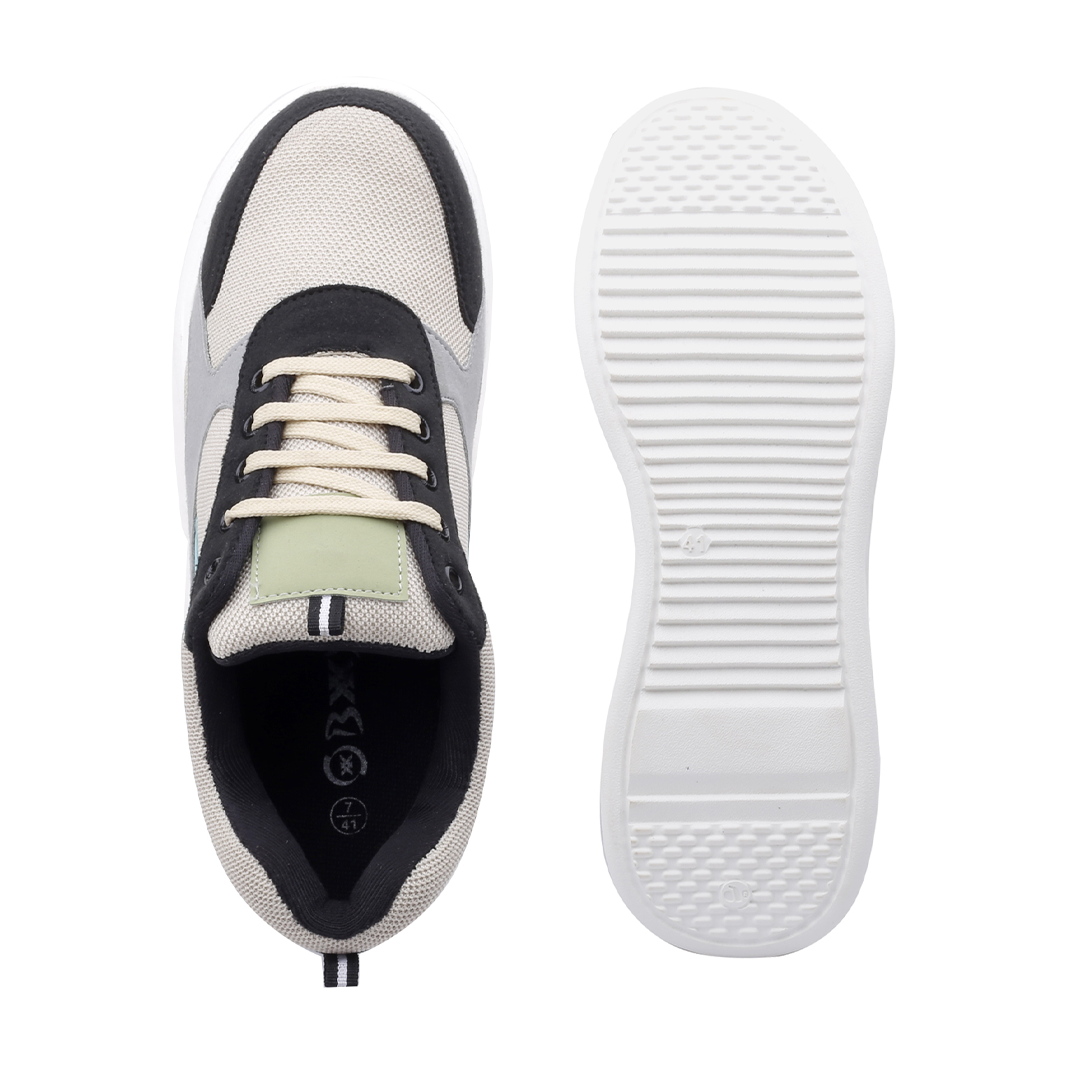 BXXY Mens Invisible Height Increasing Shoes Up To 9 CM Hidden Height Boost - Grey