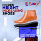 BXXY 9 cm (3.5 Inch) Height Increasing Formal and Casual Pu Leather Boots for All Occasions