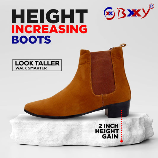 BXXY Elevator Boots for Men – Look Taller Instantly