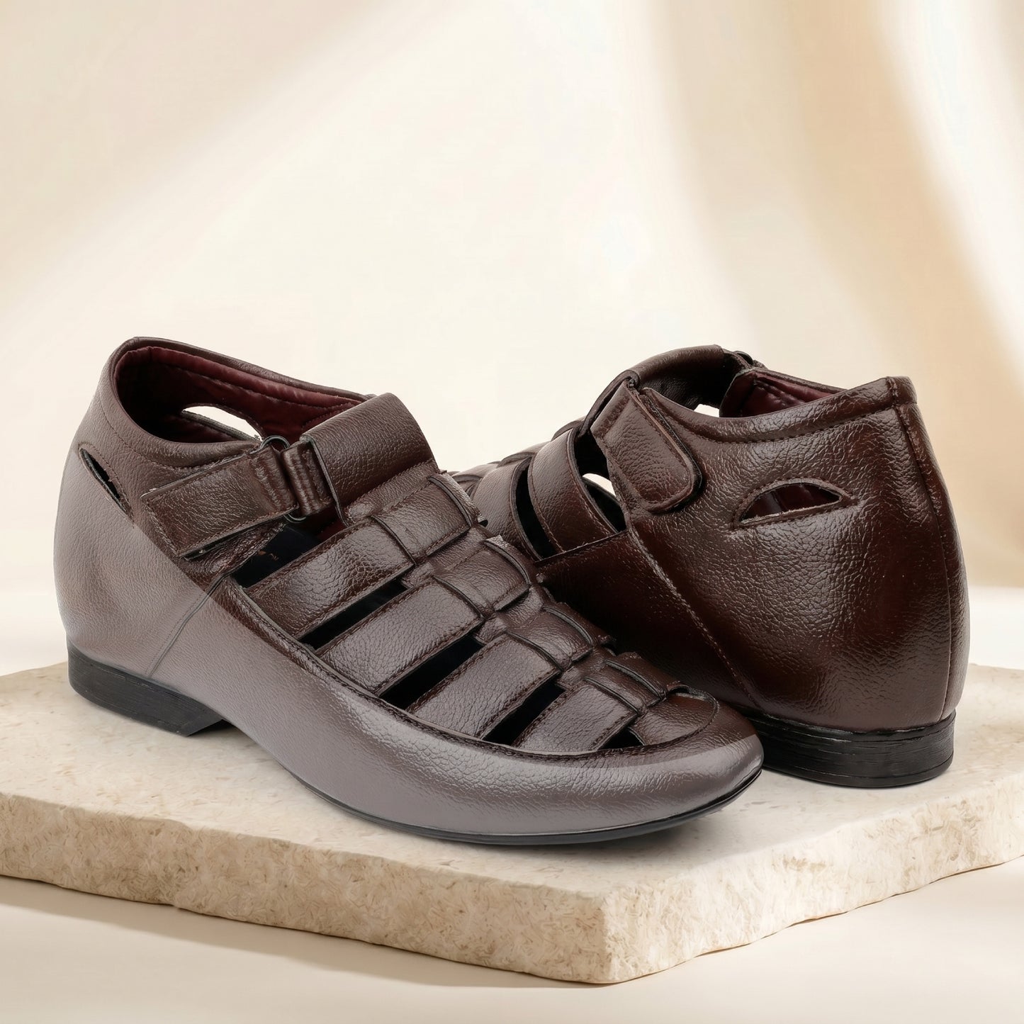 BXXY Mens Casual Hidden Height Sandals Premium Comfort And Style