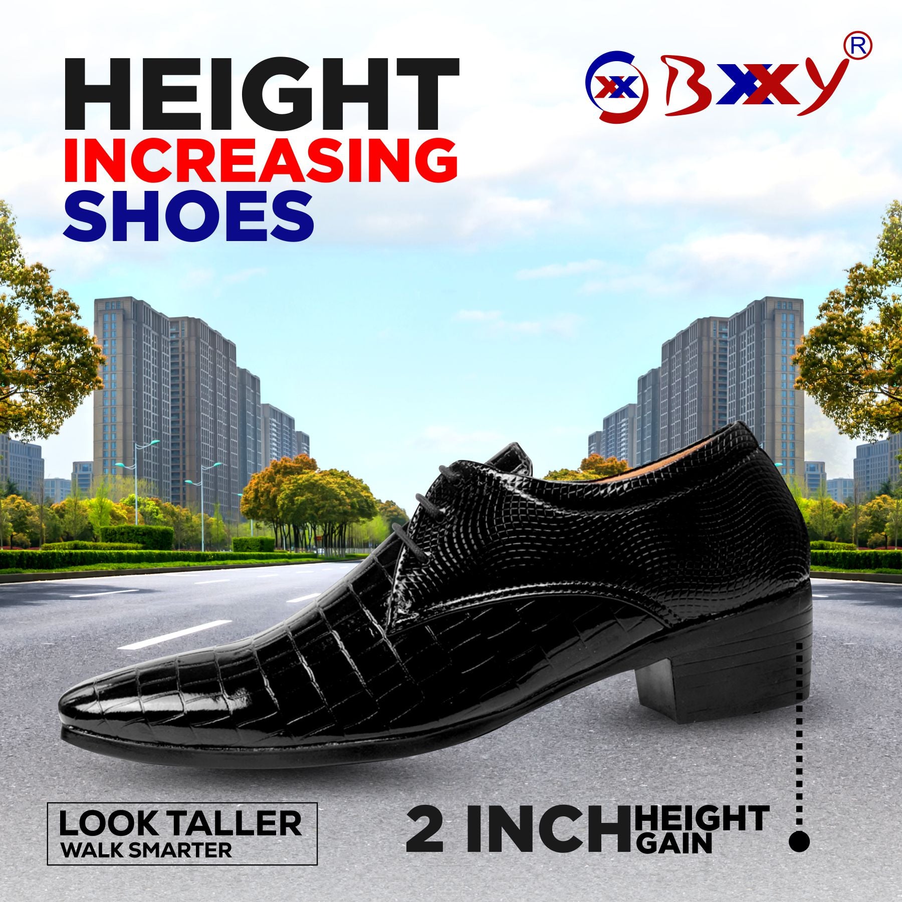 Height increasing formal best sale shoes