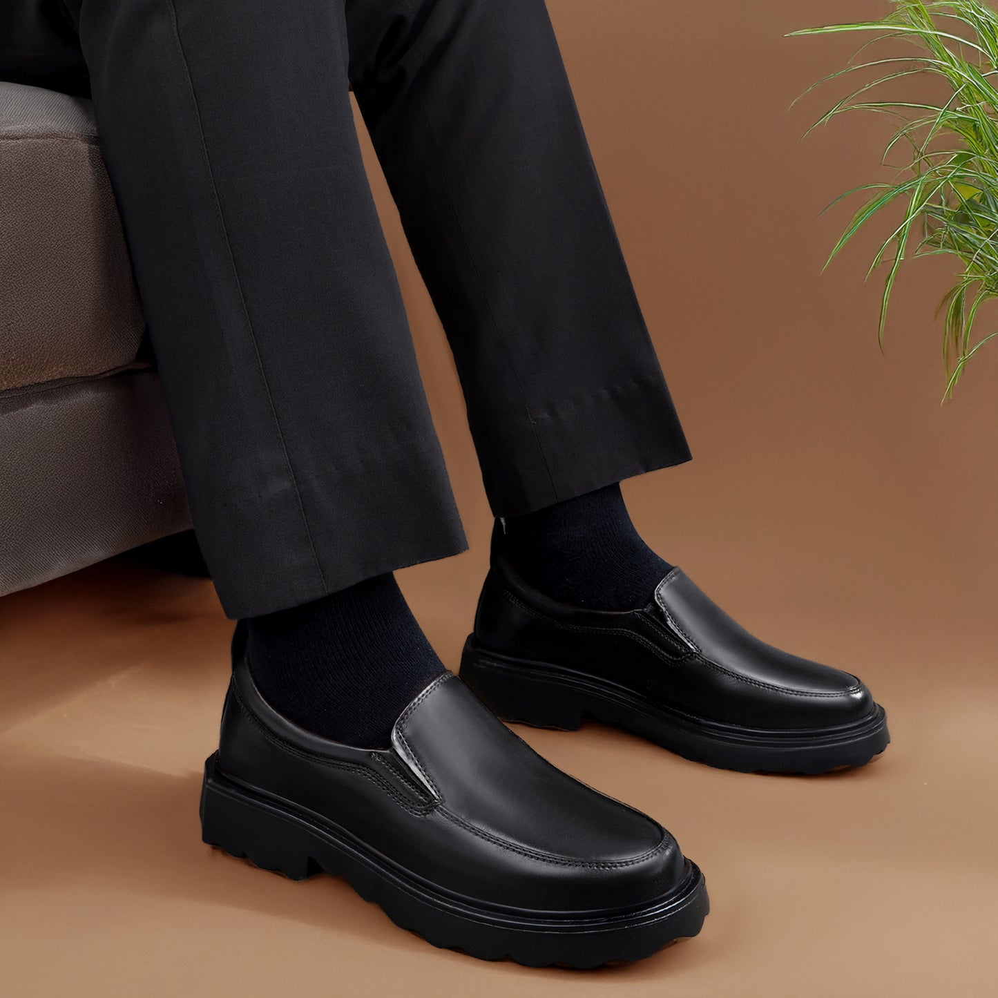 Bxxy Men's Formal Wear Slip-On Shoes