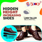 Men's All New 3 Inch Hidden Height Increasing Office Wear Elevator Roman Sandals