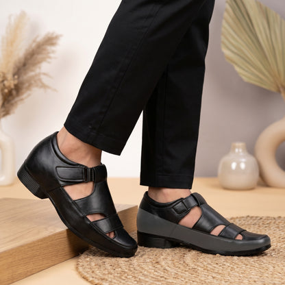 BXXY Comfort Height Sandals Invisible 7.62 CM Lift for Everyday Wear