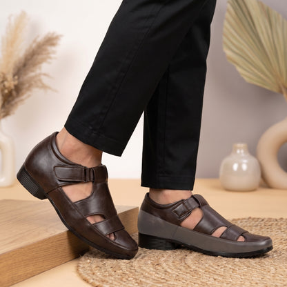 BXXY Comfort Height Sandals Invisible 7.62 CM Lift for Everyday Wear