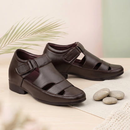 BXXY Comfort Height Sandals Invisible 7.62 CM Lift for Everyday Wear
