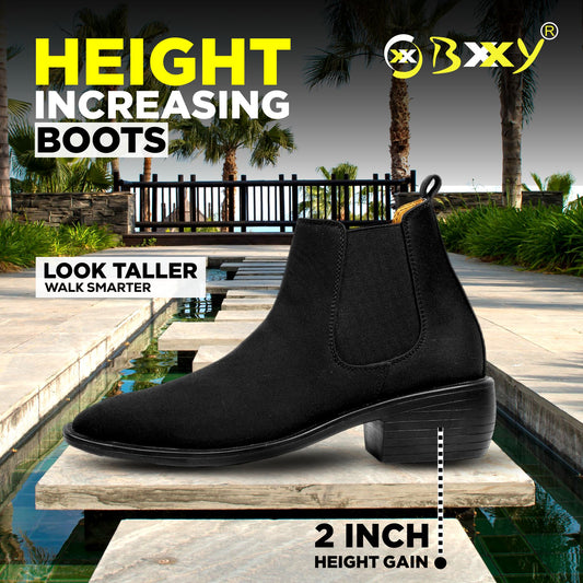 Bxxy Men's Formal and Casual Wear Chelsea Boots