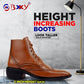 Men's Latest Formal / Semi-Formal Cow Boy Ankle Zipper Lace-Up Brogue Boots