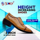 BXXY Men's Height Increasing Fashionable Formal and Casual Wear Lace-Up Shoe