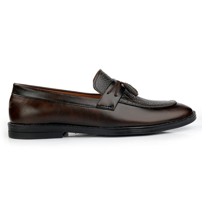 Bxxy's Faux Leather Partywear Slip-ons for Men