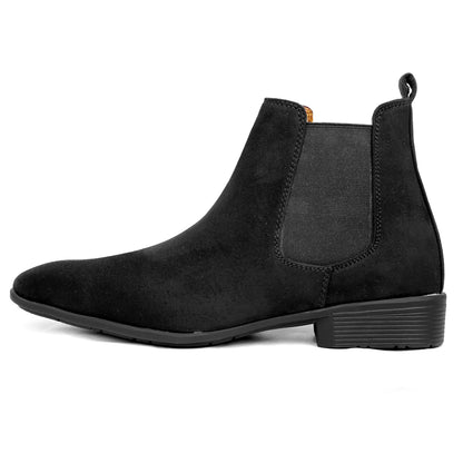 Men's Wedding Wear Chelsea Suede Boots