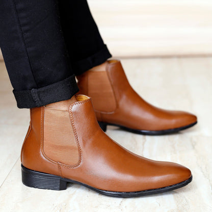 Bxxy's High-end Fashionable Chelsea Boots for Men