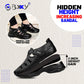 Bxxy's 3 Inch Height Increasing Elevator Sandals for Man