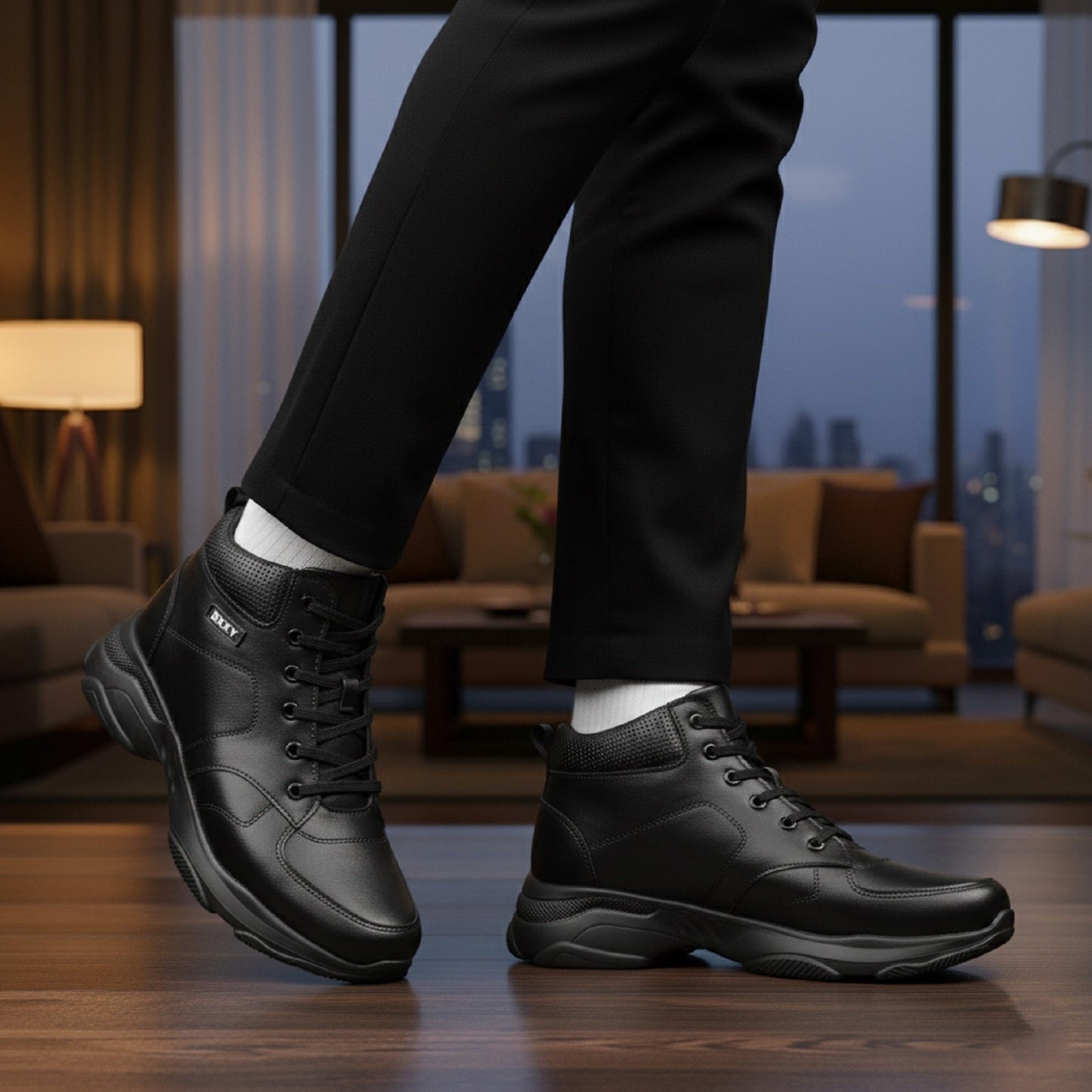 BXXY 7.62 CM Hidden Height Sneakers for Mens