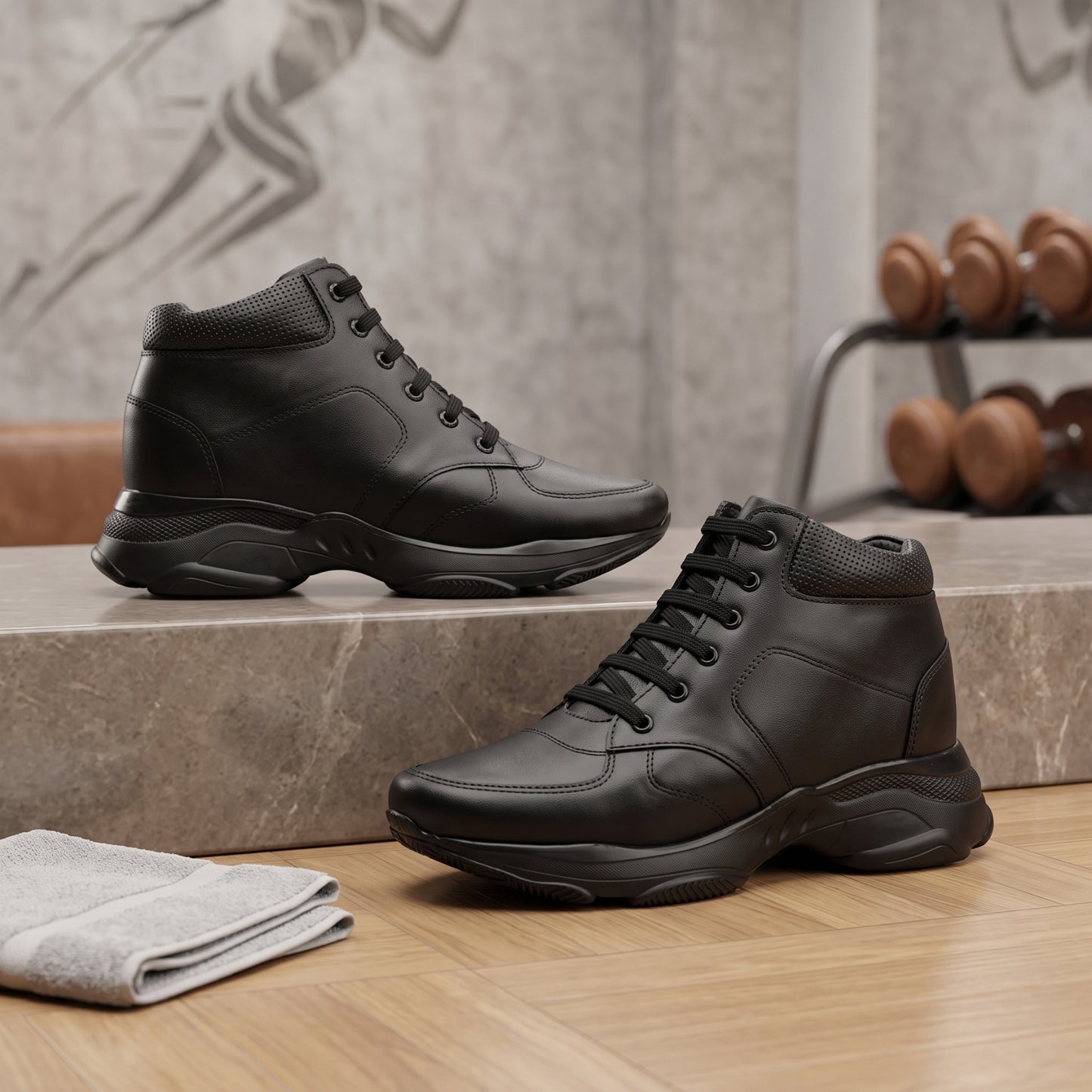 BXXY 7.62 CM Hidden Height Sneakers for Mens