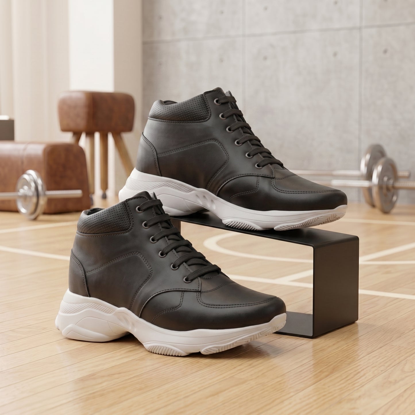 BXXY 7.62 CM Hidden Height Sneakers for Mens