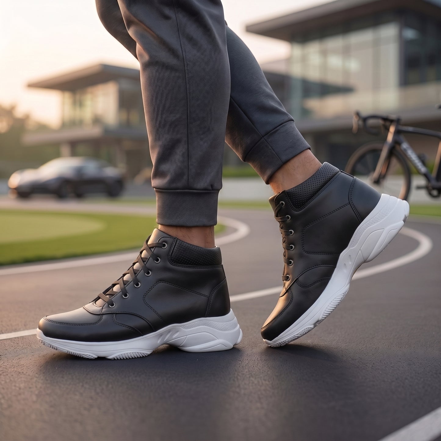 BXXY 7.62 CM Hidden Height Sneakers for Mens