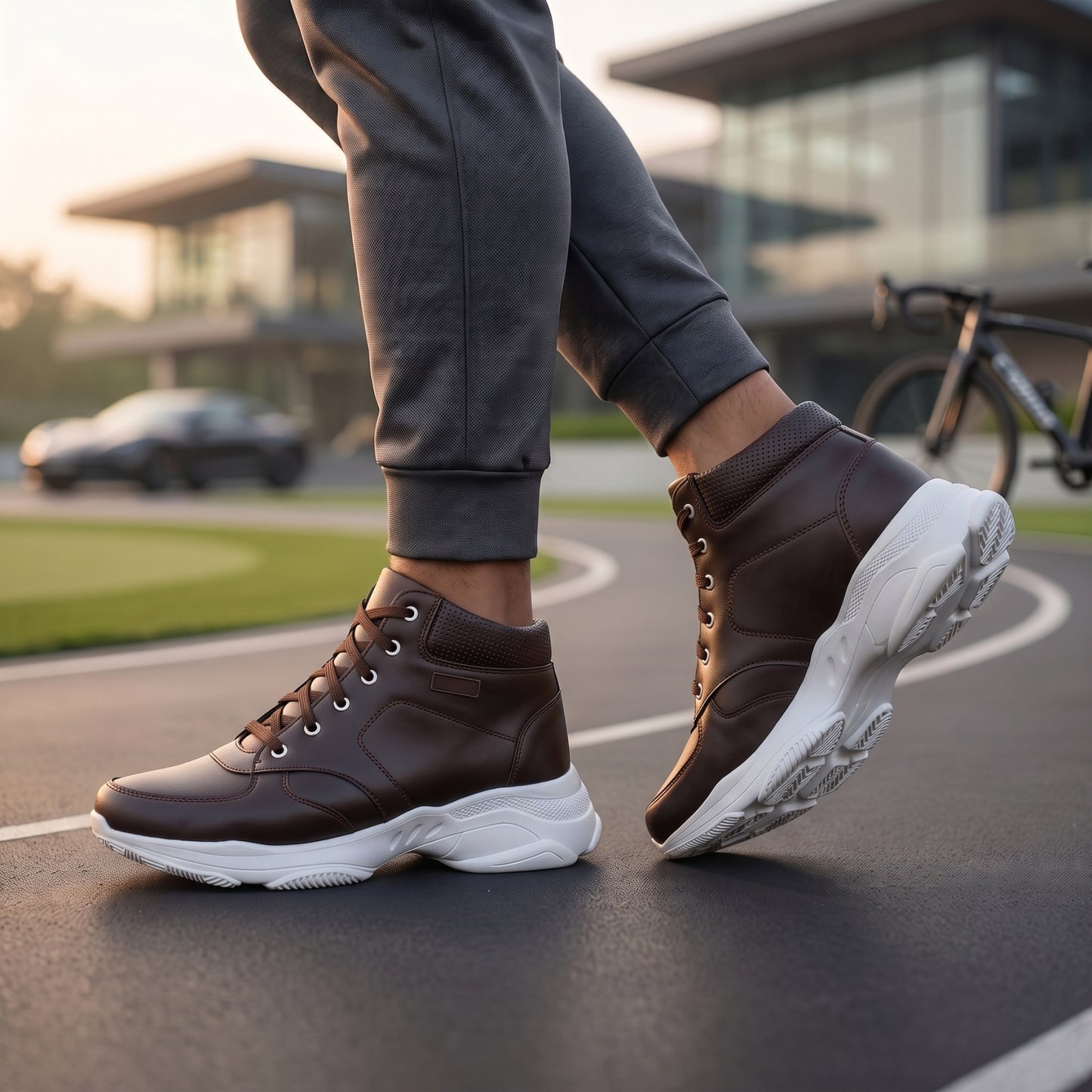 BXXY 7.62 CM Hidden Height Sneakers for Mens