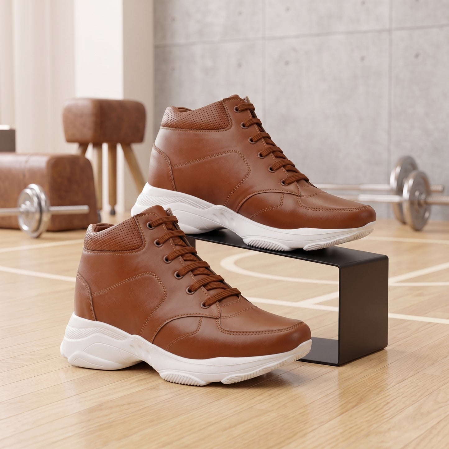 BXXY 7.62 CM Hidden Height Sneakers for Mens