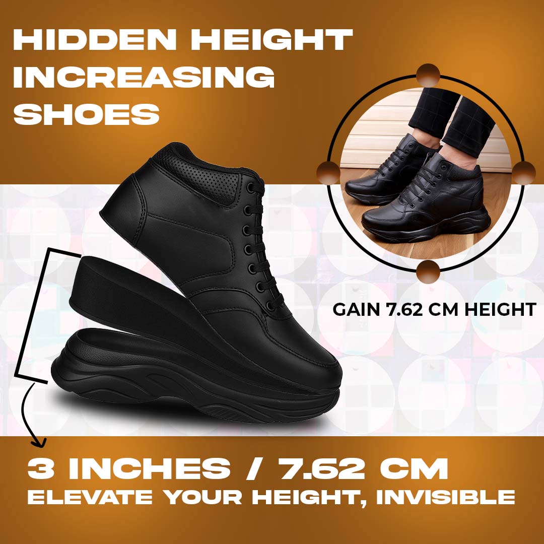BXXY Elevator Shoes Smart Stylish & Comfortable Height Increasing Footwear