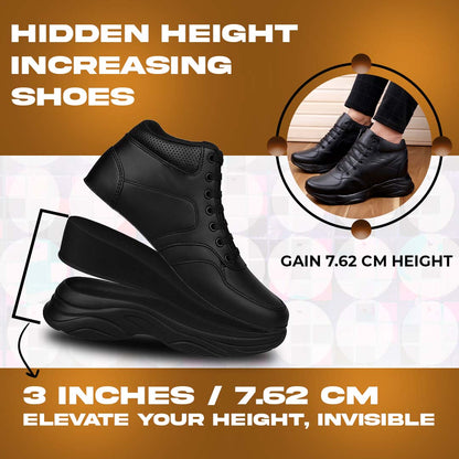 BXXY Elevator Shoes Smart Stylish & Comfortable Height Increasing Footwear