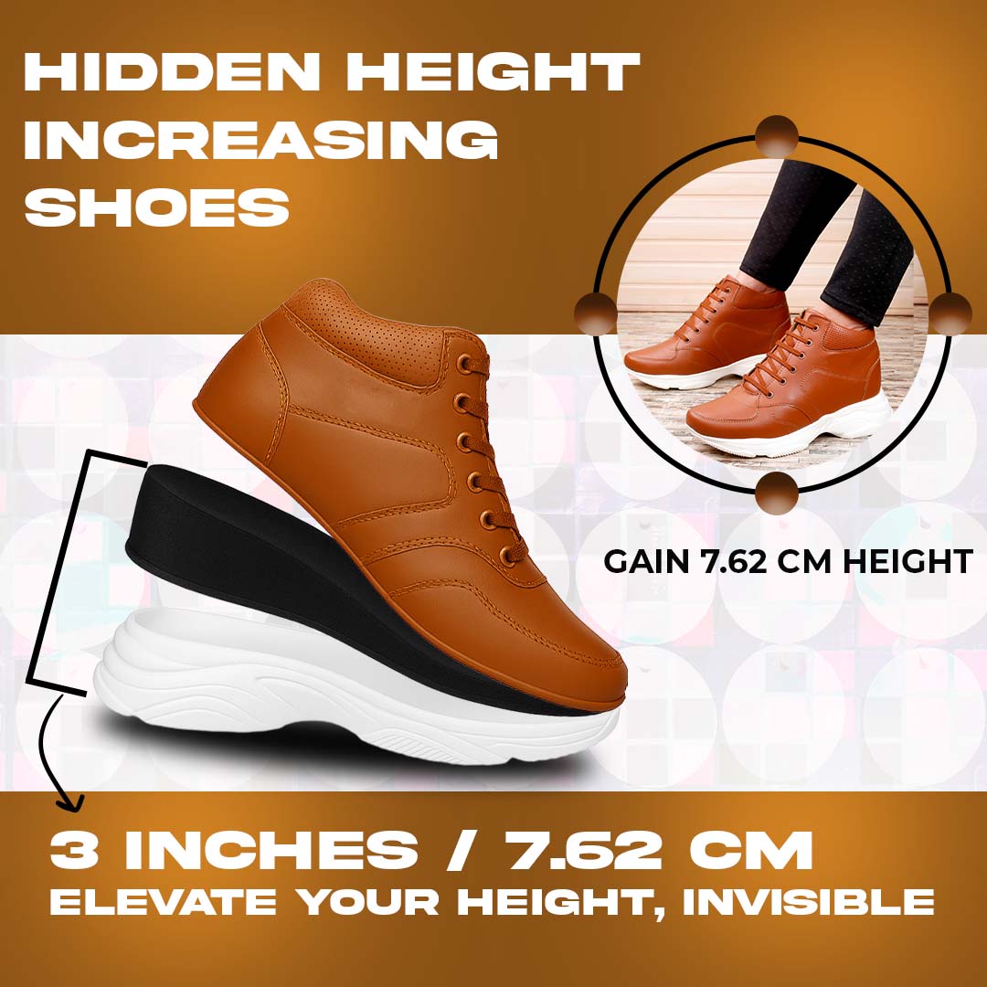 BXXY Elevator Shoes Smart Stylish & Comfortable Height Increasing Footwear