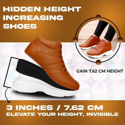 BXXY Elevator Shoes Smart Stylish & Comfortable Height Increasing Footwear