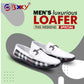 Men's Vegan Leather Fashionable Buckle Loafers for All Seasons
