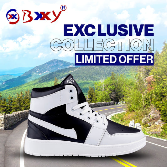 Bxxy's High-end Fashion Lace-up Sports Casual Shoes for Men